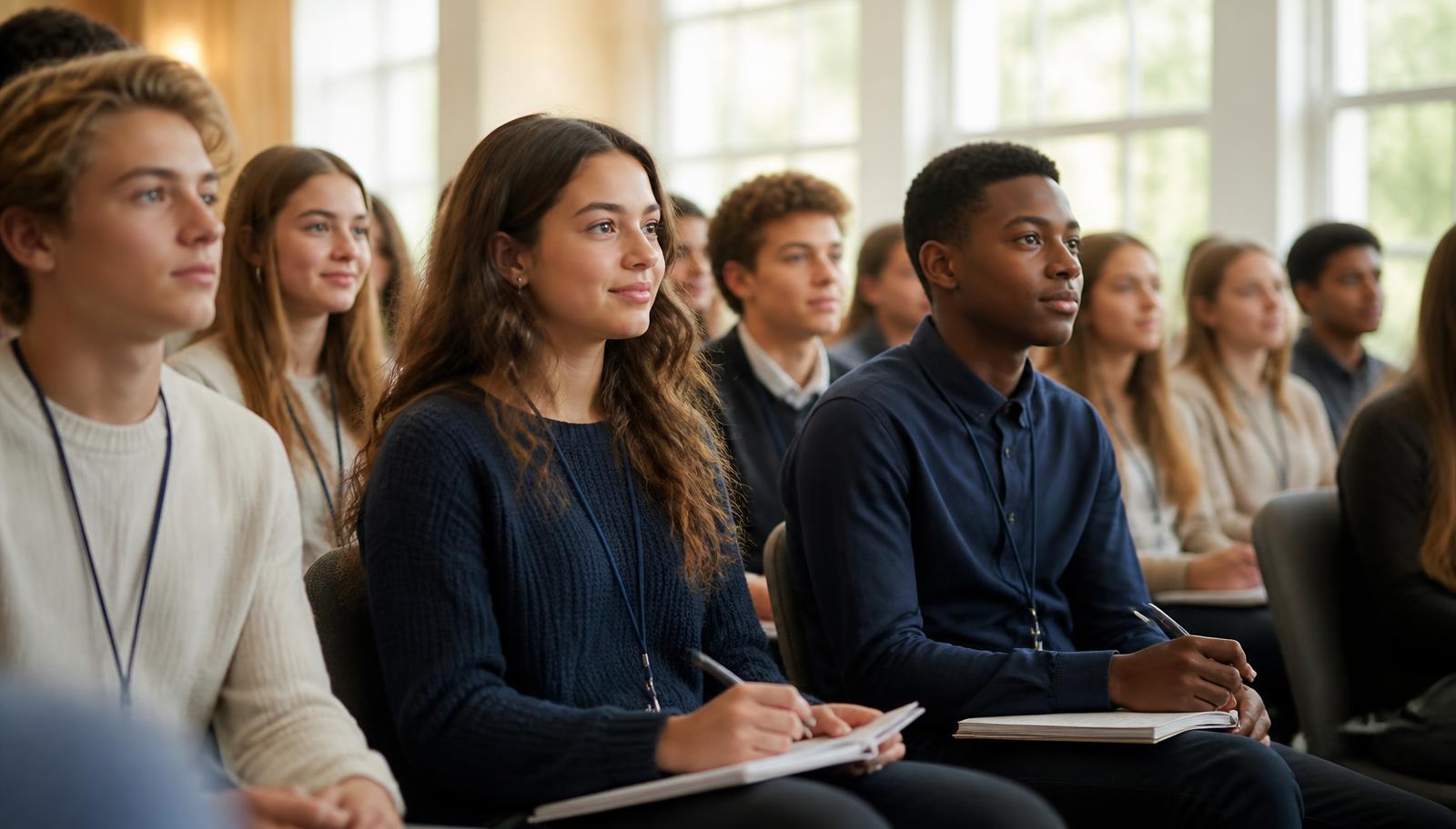 Students at a Student Leadership Conference